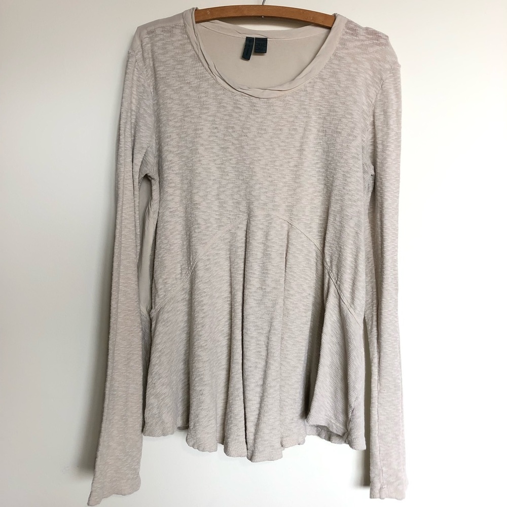 Natural White Anthropologie Tunic